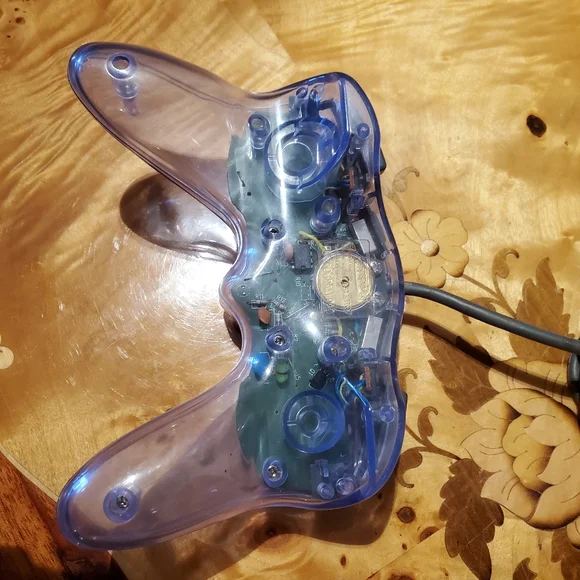 Playstation One Program Pad Clear Controller - Picture 3 of 7